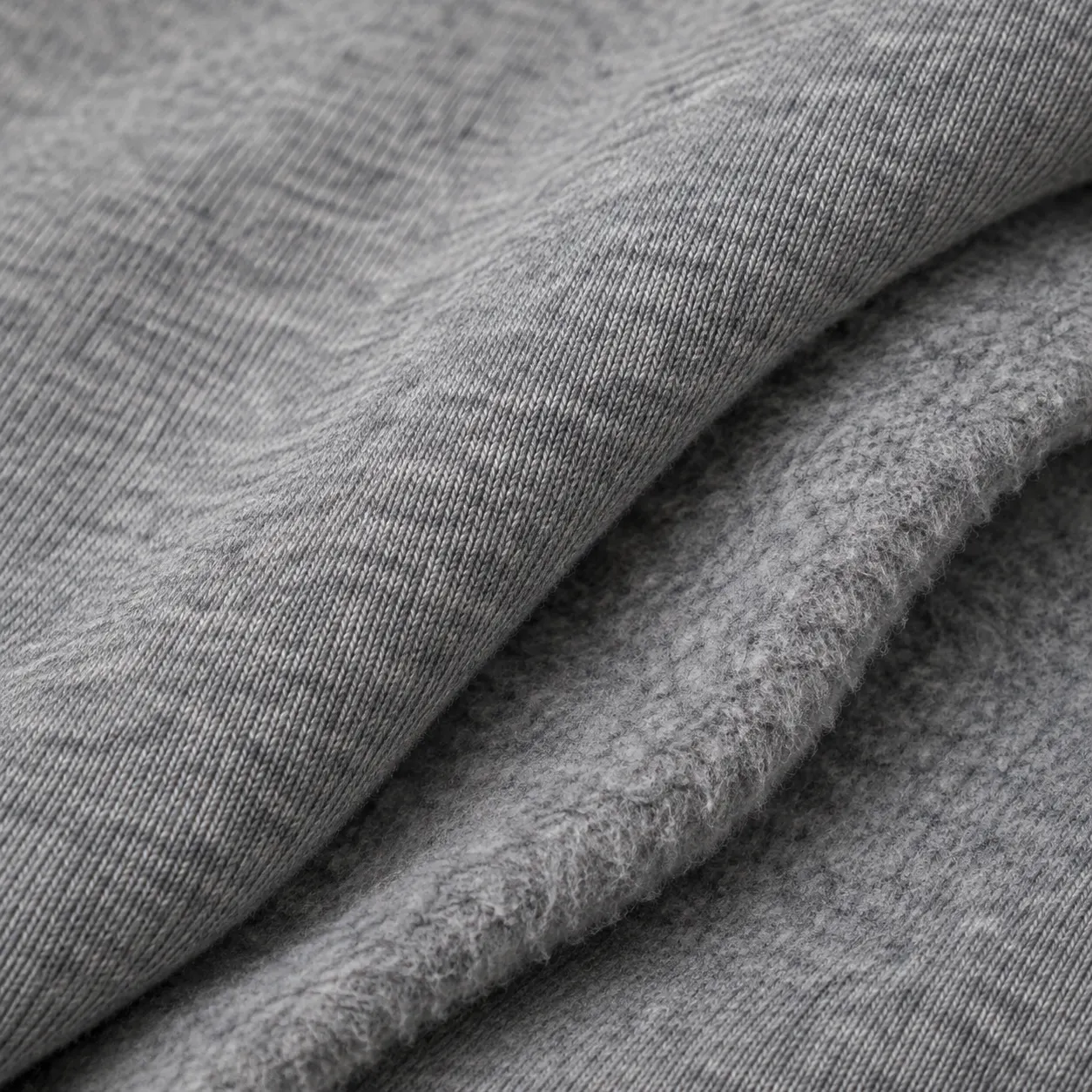 Textura de felpa perchada gris