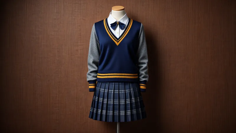 Uniformes escolares resistentes y cómodos